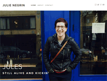 Tablet Screenshot of julienegrin.com